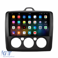 Dedicated Navigation suitable for Ford Focus (2004 - 2012), 2K, 12GB RAM, 256GB Storage, Android Auto, Carplay