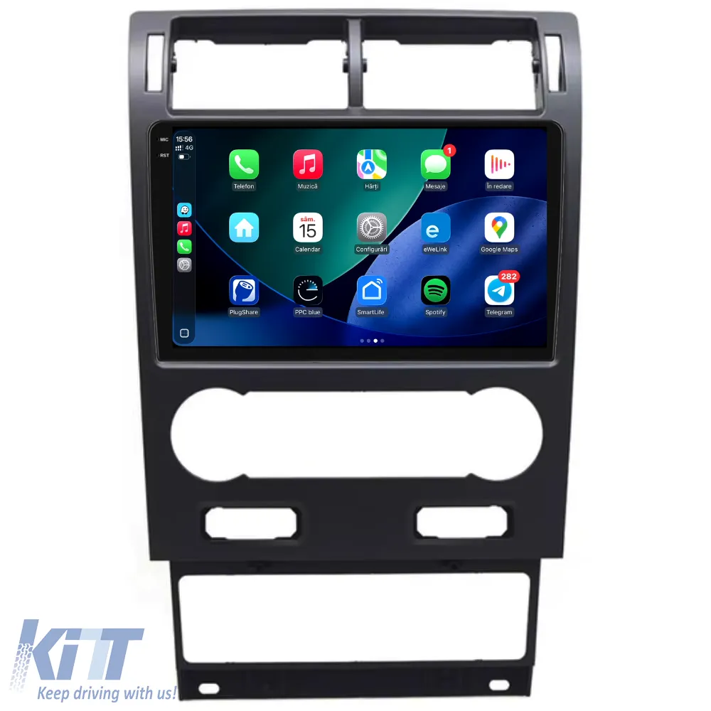 Dedicated Navigation suitable for Ford Mondeo (2000 - 2007), 2K, 4Gb RAM, 64Gb Storage, Android Auto, Carplay