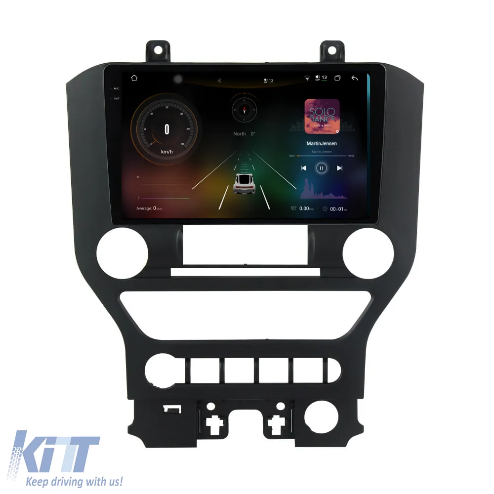 Dedicated Navigation suitable for Ford Mustang (2014 - 2021), 2K, 12Gb RAM, 256Gb Storage, Android Auto, Carplay