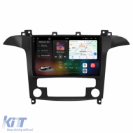 Dedicated Navigation suitable for Ford S-MAX (2006 - 2015), 2K, 12Gb RAM, 256Gb Storage, Android Auto, Carplay