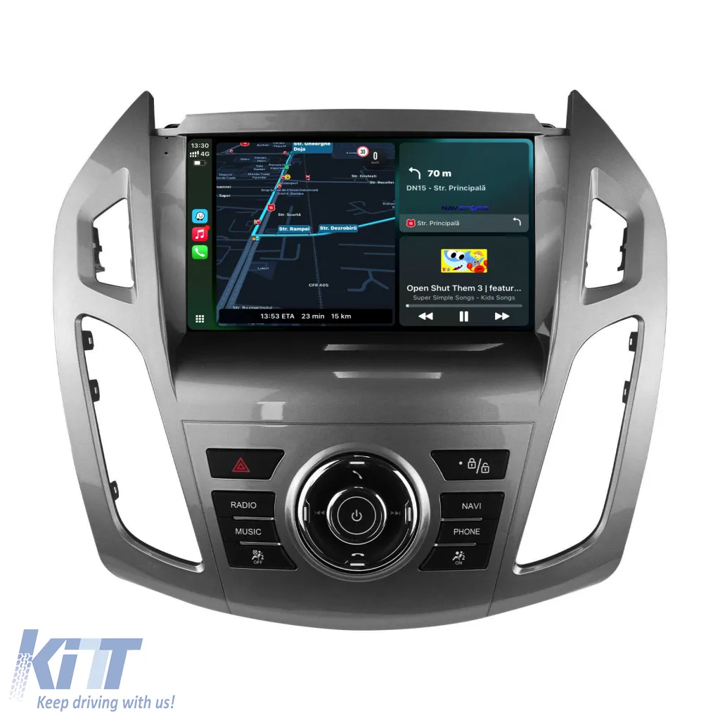 Dedicated Navigation suitable for Ford Tourneo Connect (2013 - 2022), 9 Inch, 4Gb RAM, 64Gb Storage, Android Auto, Carplay