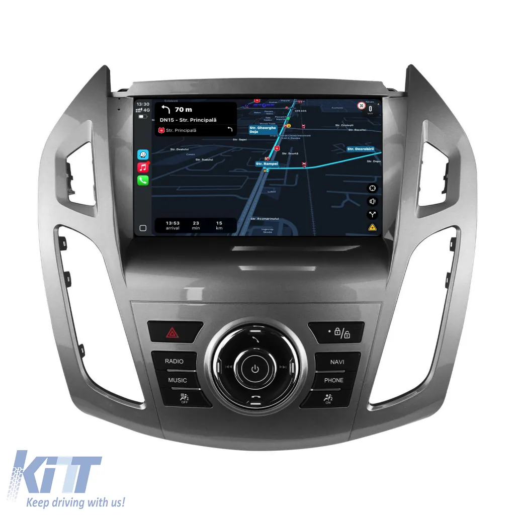 Dedicated Navigation suitable for Ford Tourneo Connect (2013 - 2022), 9 Inch, 4Gb RAM, 64Gb Storage, Android Auto, Carplay