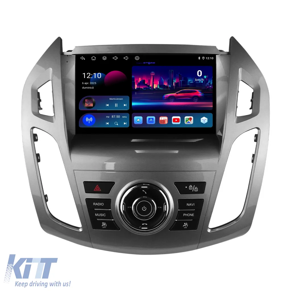 Dedicated Navigation suitable for Ford Tourneo Connect (2013 - 2022), 9 Inch, 4Gb RAM, 64Gb Storage, Android Auto, Carplay