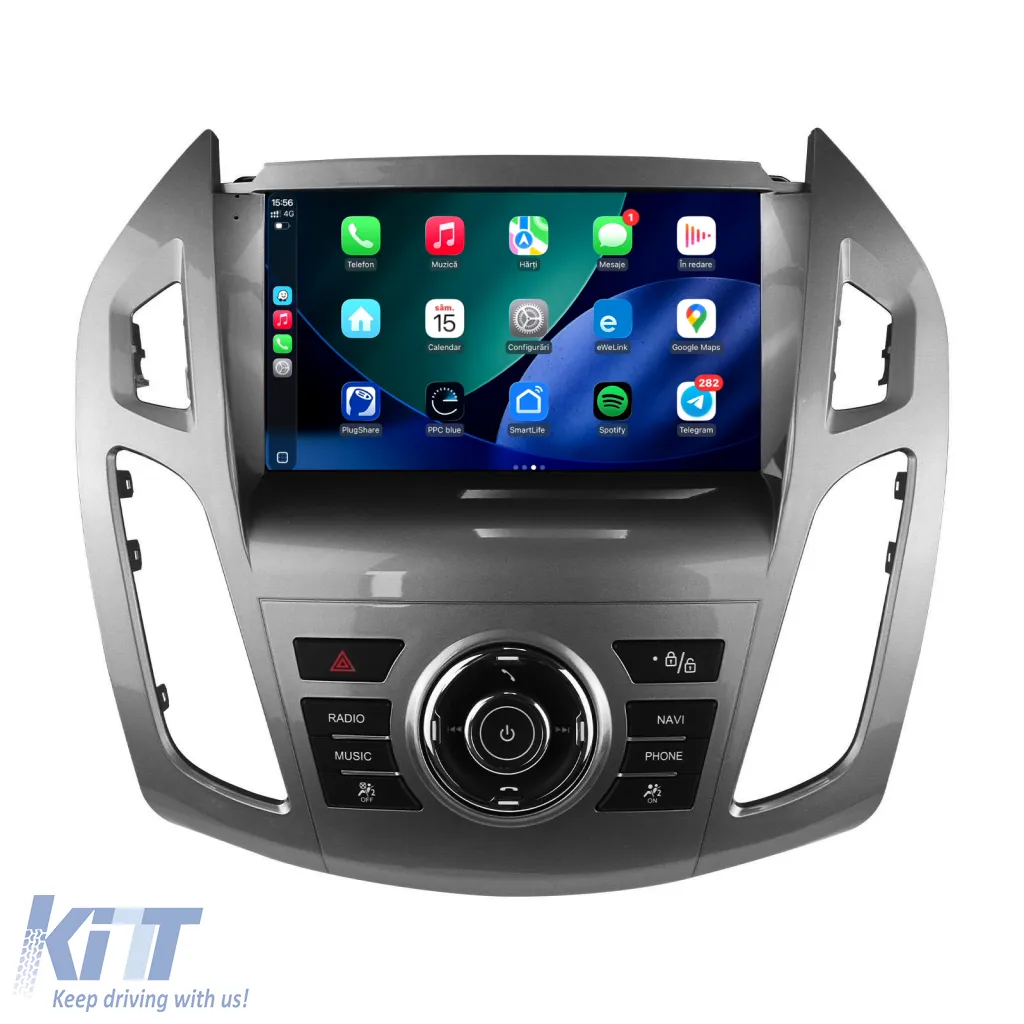 Dedicated Navigation suitable for Ford Tourneo Connect (2013 - 2022), 9 Inch, 6Gb Ram, 128Gb Storage, Android Auto, Carplay