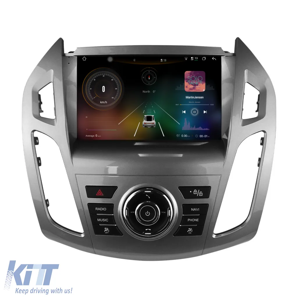 Dedicated Navigation suitable for Ford Tourneo Connect (2013 - 2022), 2K, 12GB RAM, 256GB Storage, Android Auto, Carplay