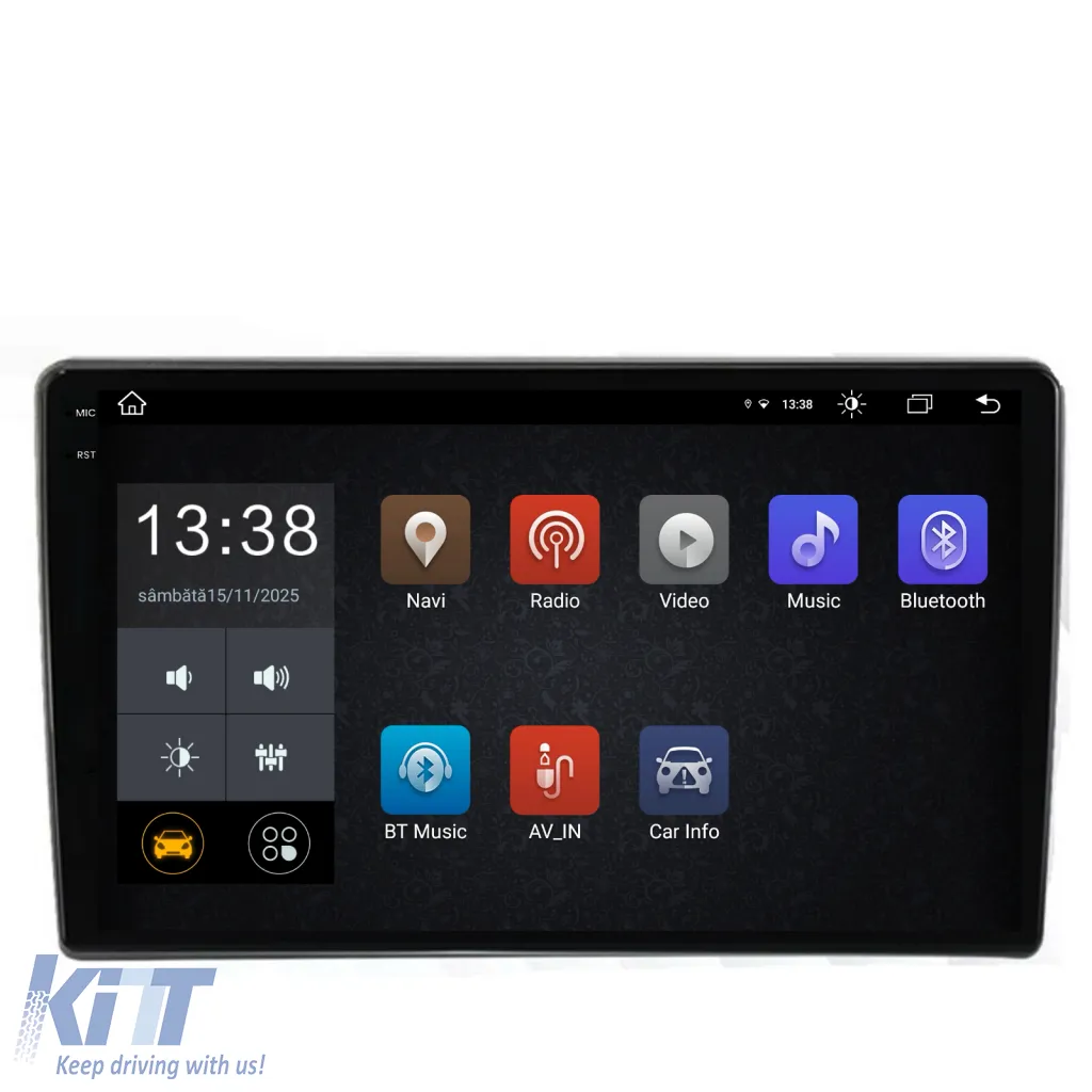 Dedicated Navigation suitable for Ford Transit (2019 - 2025), 2K, 8Gb RAM, 256Gb Storage, Android Auto, Carplay