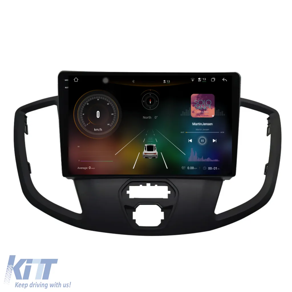 Dedicated Navigation suitable for Ford Transit (2006 - 2014), 2K, 12Gb RAM, 256Gb Storage, Android Auto, Carplay