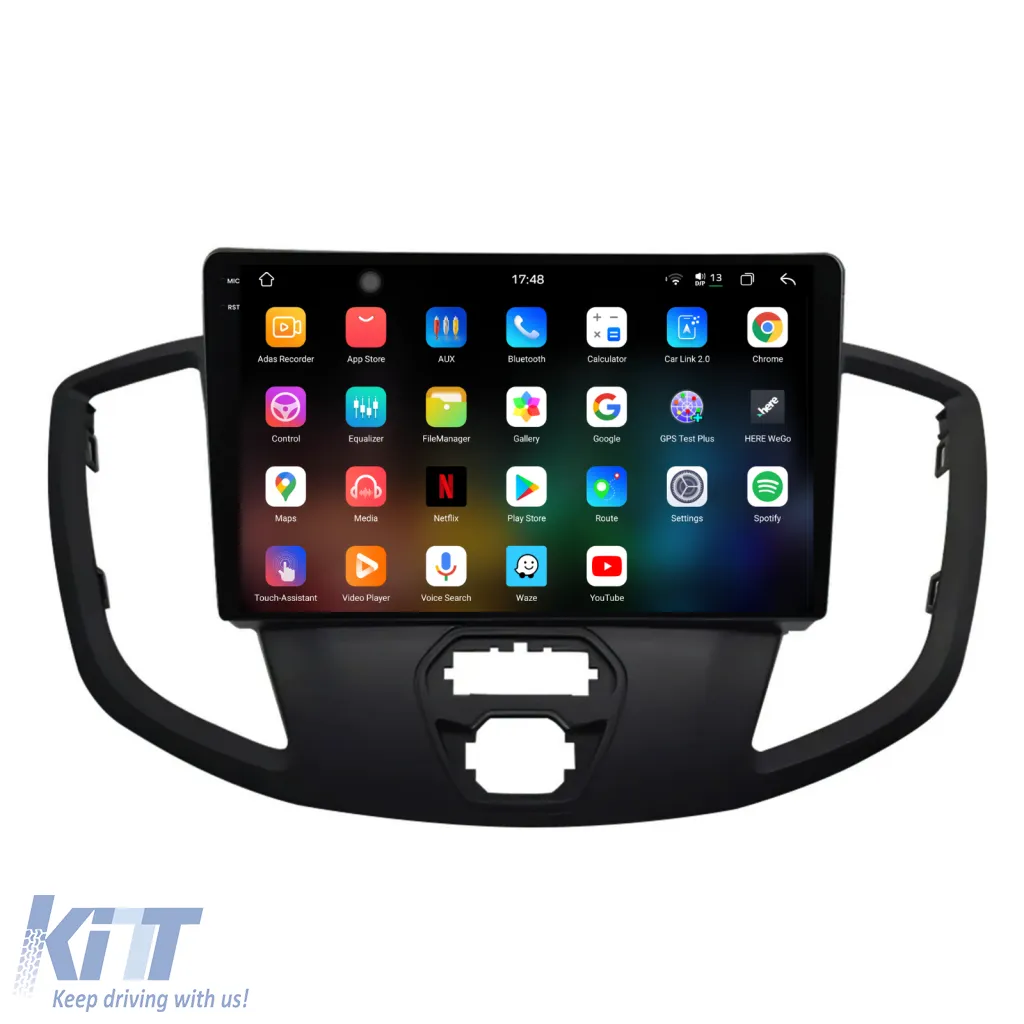 Dedicated Navigation suitable for Ford Transit (2006 - 2014), 2K, 12Gb RAM, 256Gb Storage, Android Auto, Carplay