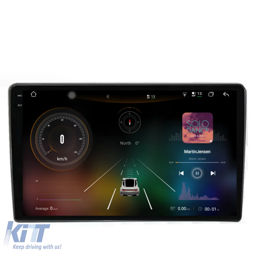 Dedicated Navigation suitable for Ford Transit (2019 - 2025), 2K, 12Gb RAM, 256Gb Storage, Android Auto, Carplay