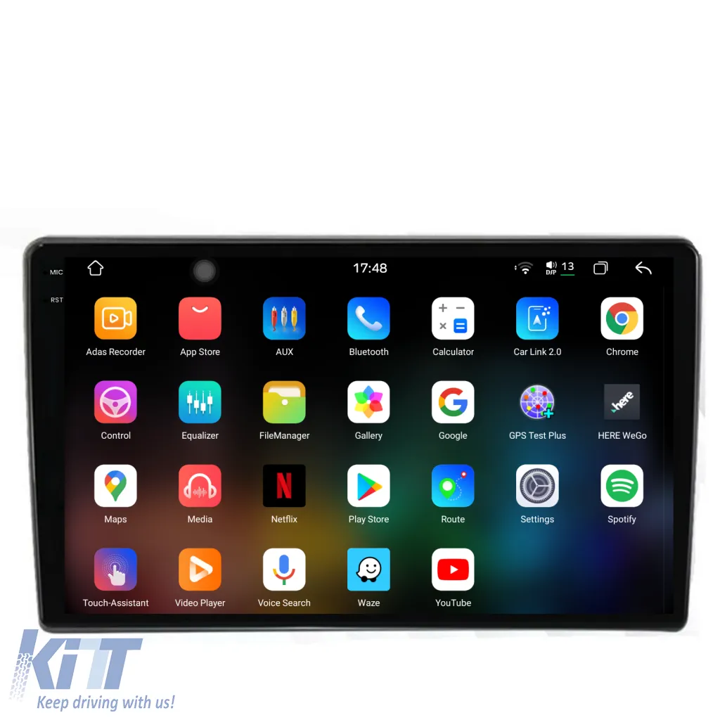 Dedicated Navigation suitable for Ford Transit (2019 - 2025), 2K, 12Gb RAM, 256Gb Storage, Android Auto, Carplay