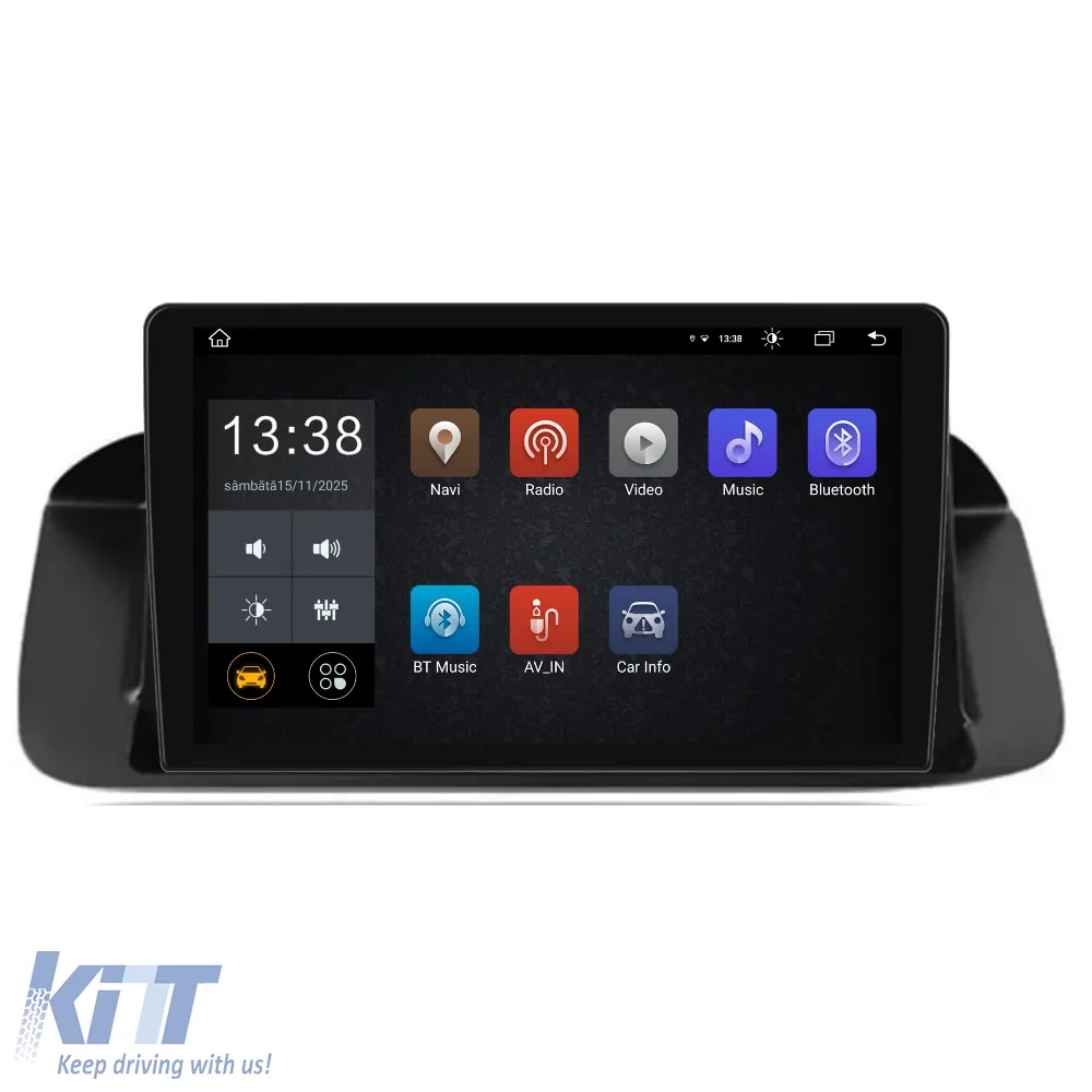 Dedicated Navigation suitable for Honda Accord VIII (2008 - 2013), 2K, 8GB RAM, 256GB Storage, Android Auto, Carplay