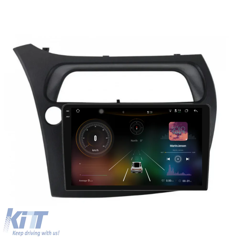 Dedicated Navigation suitable for Honda Civic VII Hatchback (2006-2011), 2K, 12GB RAM, 256GB Storage, Carplay