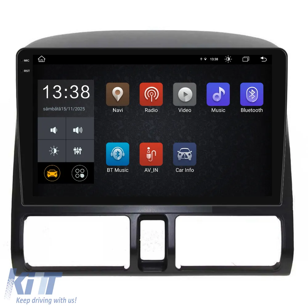 Dedicated Navigation suitable for Honda CR-V (2001 - 2006), 2K, 4Gb RAM, 64Gb Storage, Android Auto, Carplay