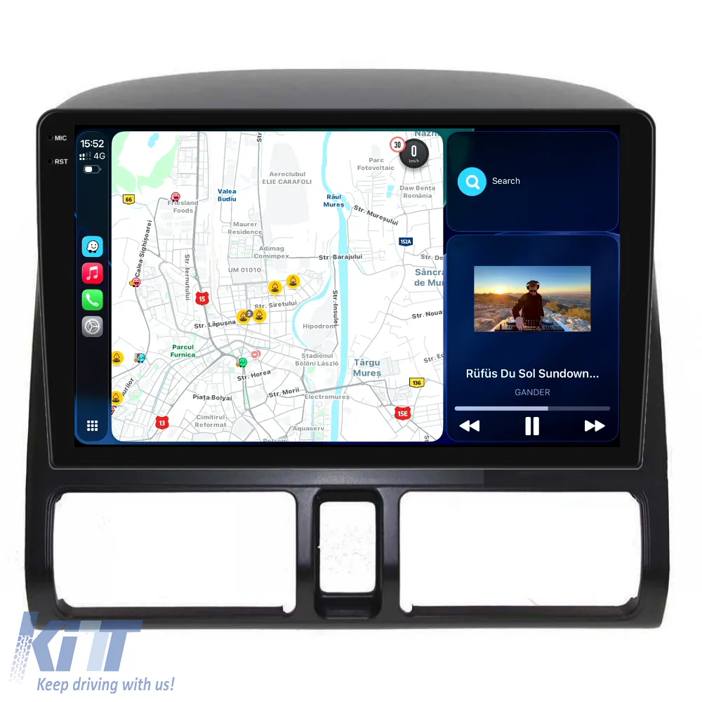 Dedicated Navigation suitable for Honda CR-V (2001 - 2006), 2K, 8Gb RAM, 256Gb Storage, Android Auto, Carplay