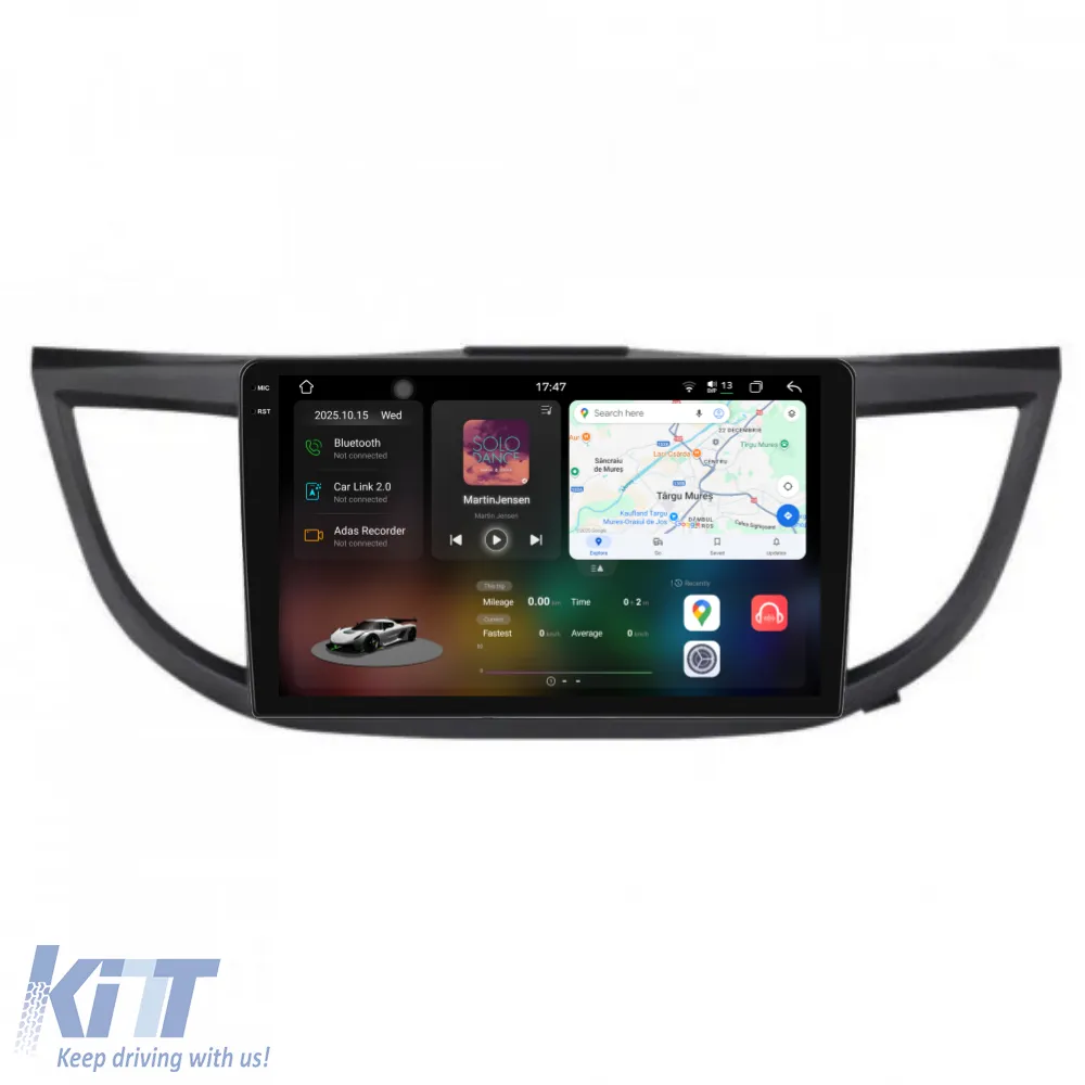 Dedicated Navigation suitable for Honda CR-V (2012 - 2016), 2K, 12Gb RAM, 256Gb Storage, Android Auto, Carplay
