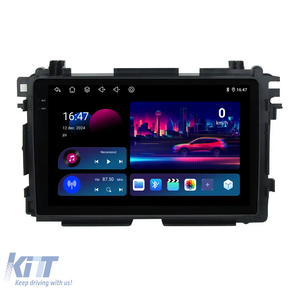 Dedicated Navigation suitable for Honda HR-V (2014-2021), Quadcore, 10 Inch, 4Gb Ram, 64Gb Storage, Carplay