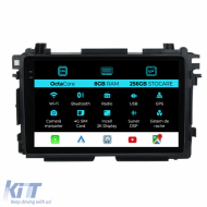 Dedicated Navigation suitable for Honda HR-V (2014-2021), 2K, 8Gb RAM, 256Gb Storage, Carplay