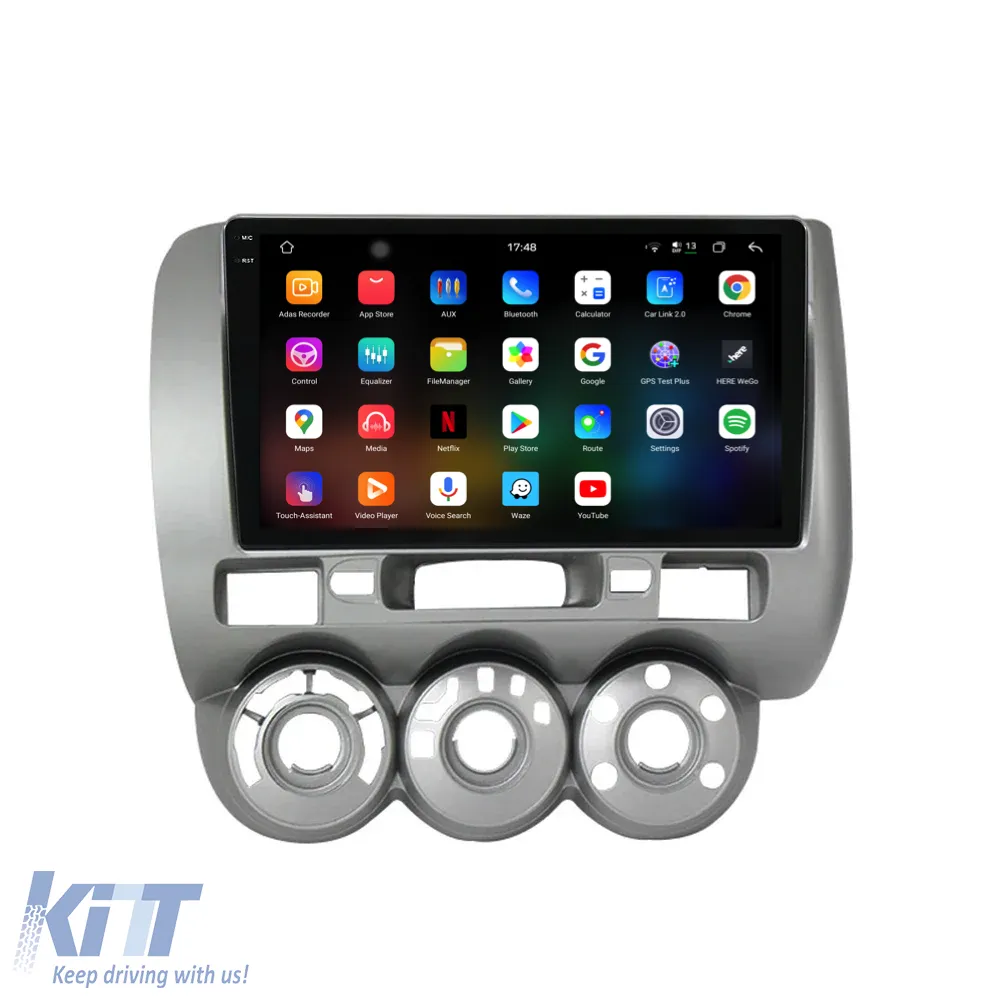 Dedicated Navigation suitable for Honda Jazz City (2002-2007), 2K, 12GB RAM, 256GB Storage, Android Auto, Carplay