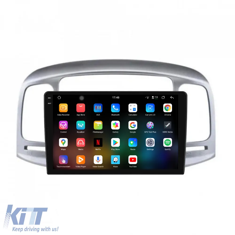 Dedicated Navigation suitable for Hyundai Accent (2005 - 2012), 2K, 12Gb RAM, 256Gb Storage, Android Auto, Carplay