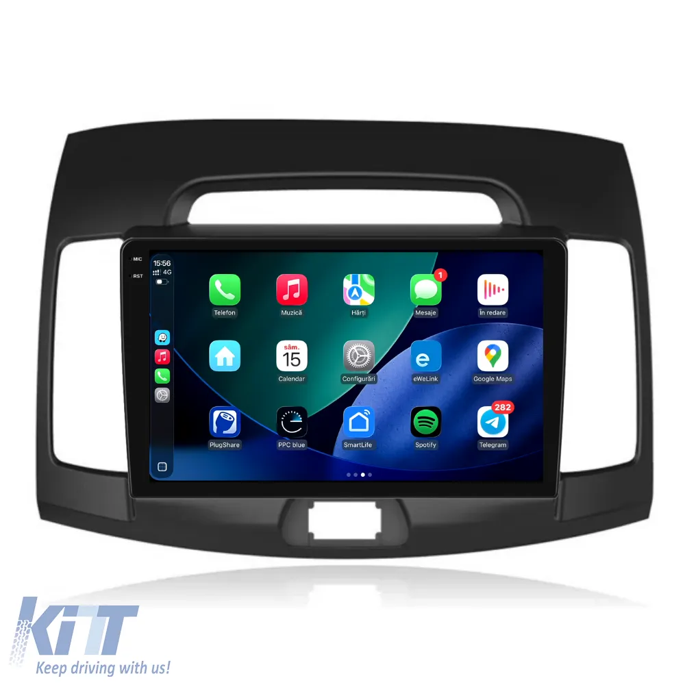 Dedicated Navigation suitable for Hyundai Elantra (2006-2011), 9 Inch, 2Gb RAM, 32Gb Storage, Android Auto, Carplay