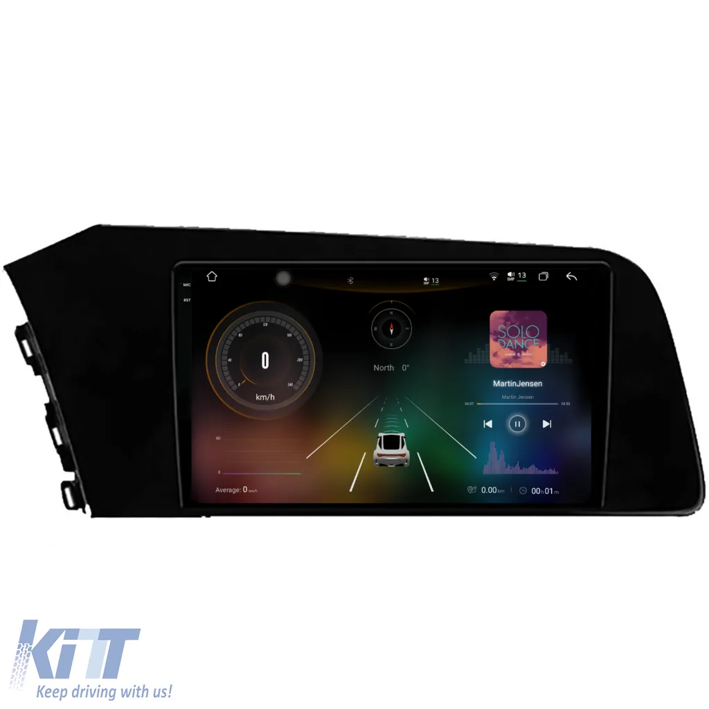 Dedicated Navigation suitable for Hyundai Elantra (2020-2025), 2K, 12GB RAM, 256GB Storage, Android Auto, Carplay