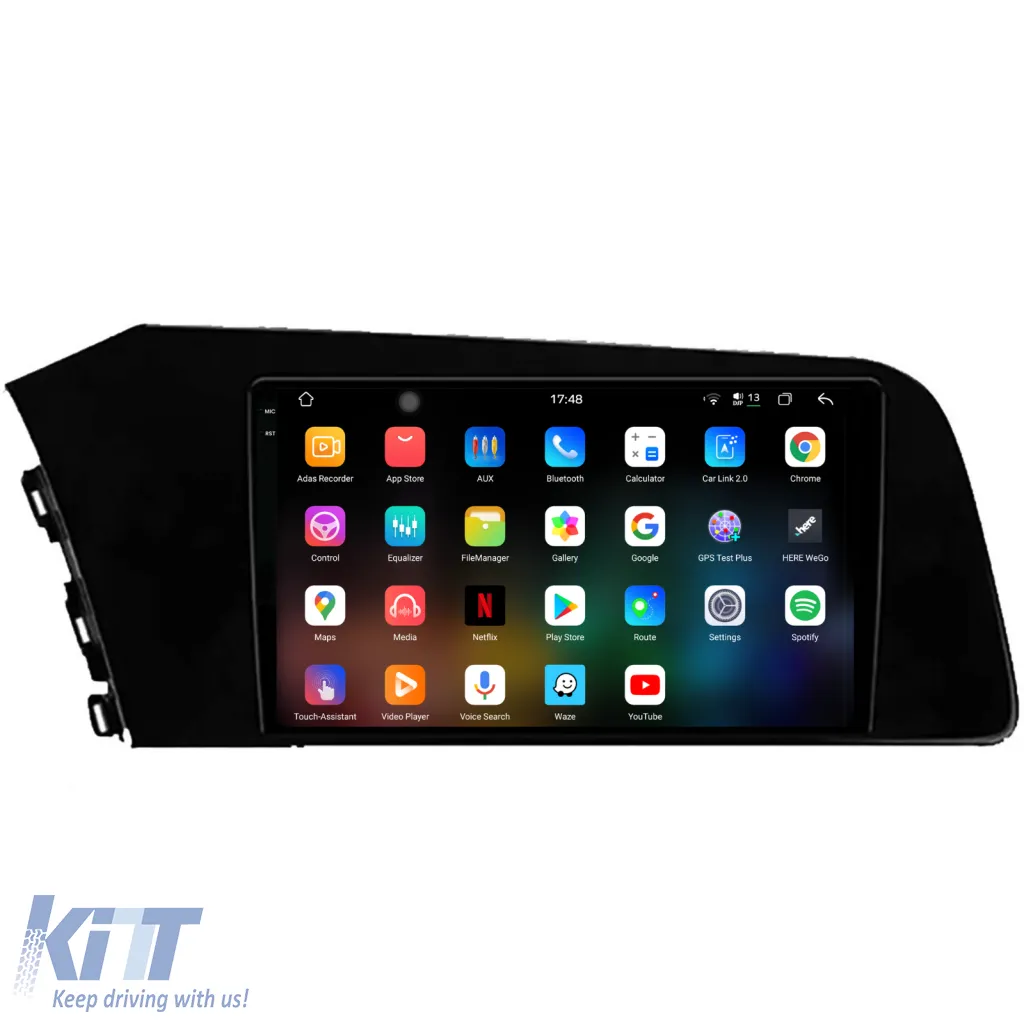 Dedicated Navigation suitable for Hyundai Elantra (2020-2025), 2K, 12GB RAM, 256GB Storage, Android Auto, Carplay