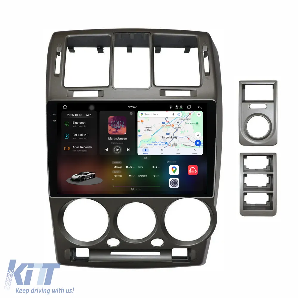 Dedicated Navigation suitable for Hyundai Getz (2001-2011), 2K, 12GB RAM, 256GB Storage, Android Auto, Carplay