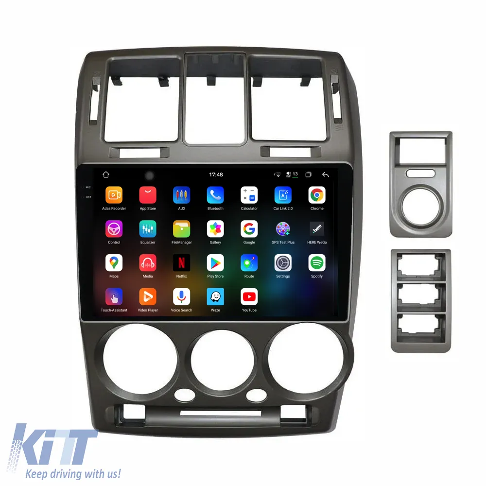 Dedicated Navigation suitable for Hyundai Getz (2001-2011), 2K, 12GB RAM, 256GB Storage, Android Auto, Carplay