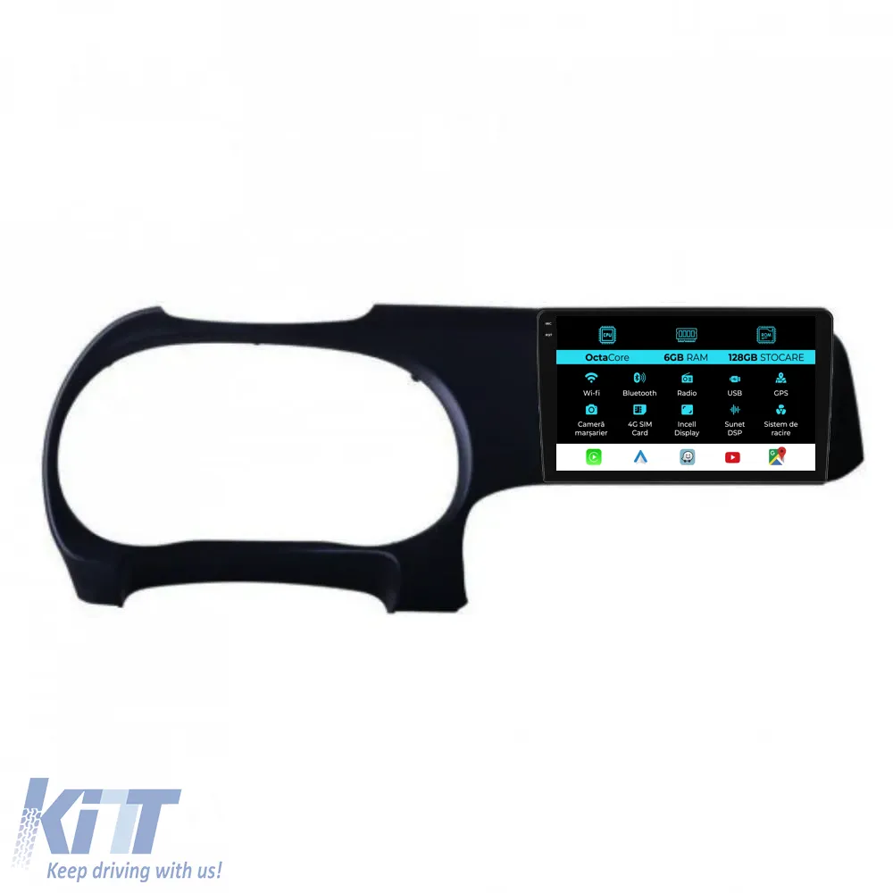Dedicated Navigation suitable for Hyundai I10 (2007-2013), 9 Inch, 6Gb Ram, 128Gb Storage, Android Auto, Carplay