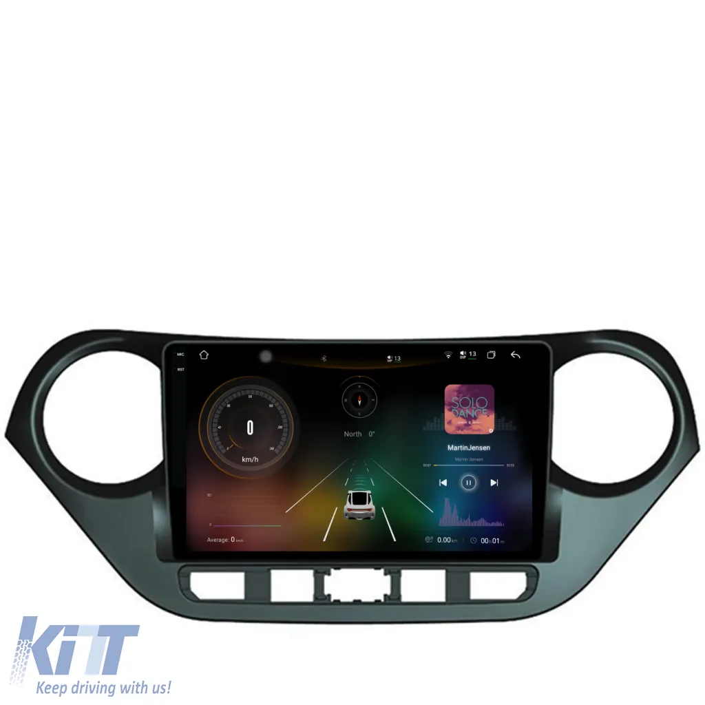 Dedicated Navigation suitable for Hyundai I10 (2007-2013), 2K, 12GB RAM, 256GB Storage, Android Auto, Carplay