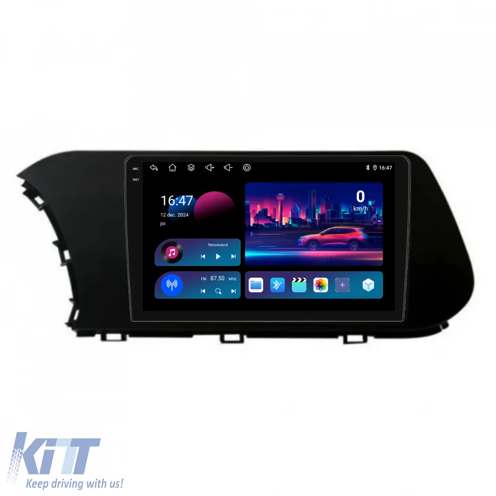 Dedicated Navigation suitable for Hyundai I20 (2020 - 2025), QuadCore, 9 Inch, 4Gb Ram, 64Gb Storage, Android Auto, Carplay