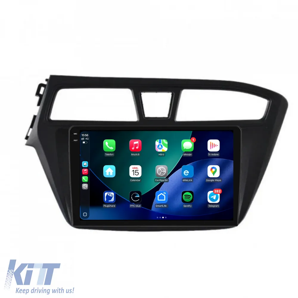 Dedicated Navigation suitable for Hyundai I20 (2014-2020), 2K, 4Gb RAM, 64Gb Storage, Android Auto, Carplay