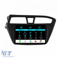 Dedicated Navigation suitable for Hyundai I20 (2014-2020), 2K, 8Gb RAM, 256Gb Storage, Android Auto, Carplay