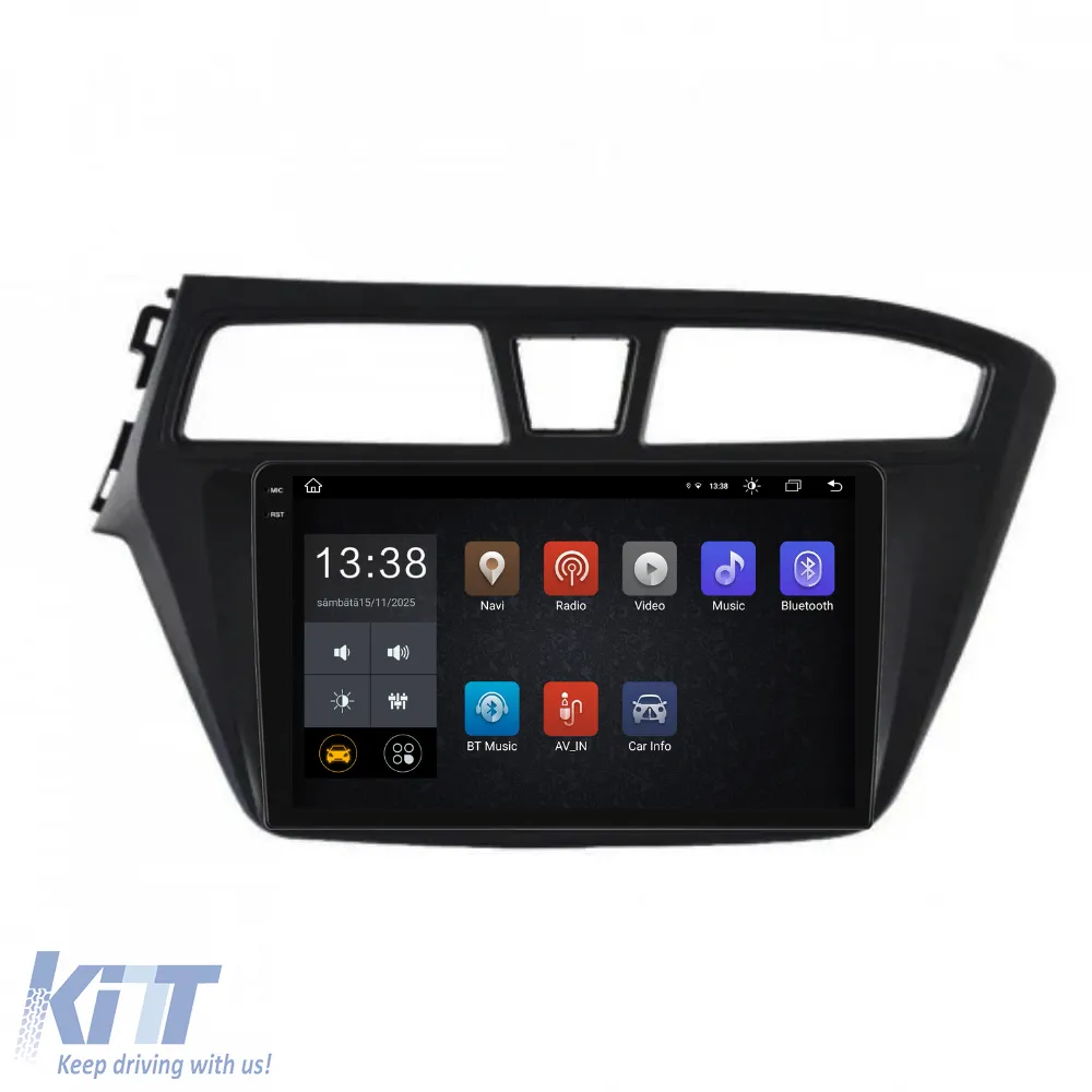 Dedicated Navigation suitable for Hyundai I20 (2014-2020), 2K, 8Gb RAM, 256Gb Storage, Android Auto, Carplay