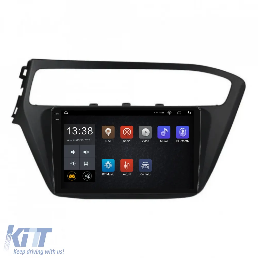 Dedicated Navigation suitable for Hyundai I20 (2014-2020), 2K, 4Gb RAM, 64Gb Storage, Android Auto, Carplay