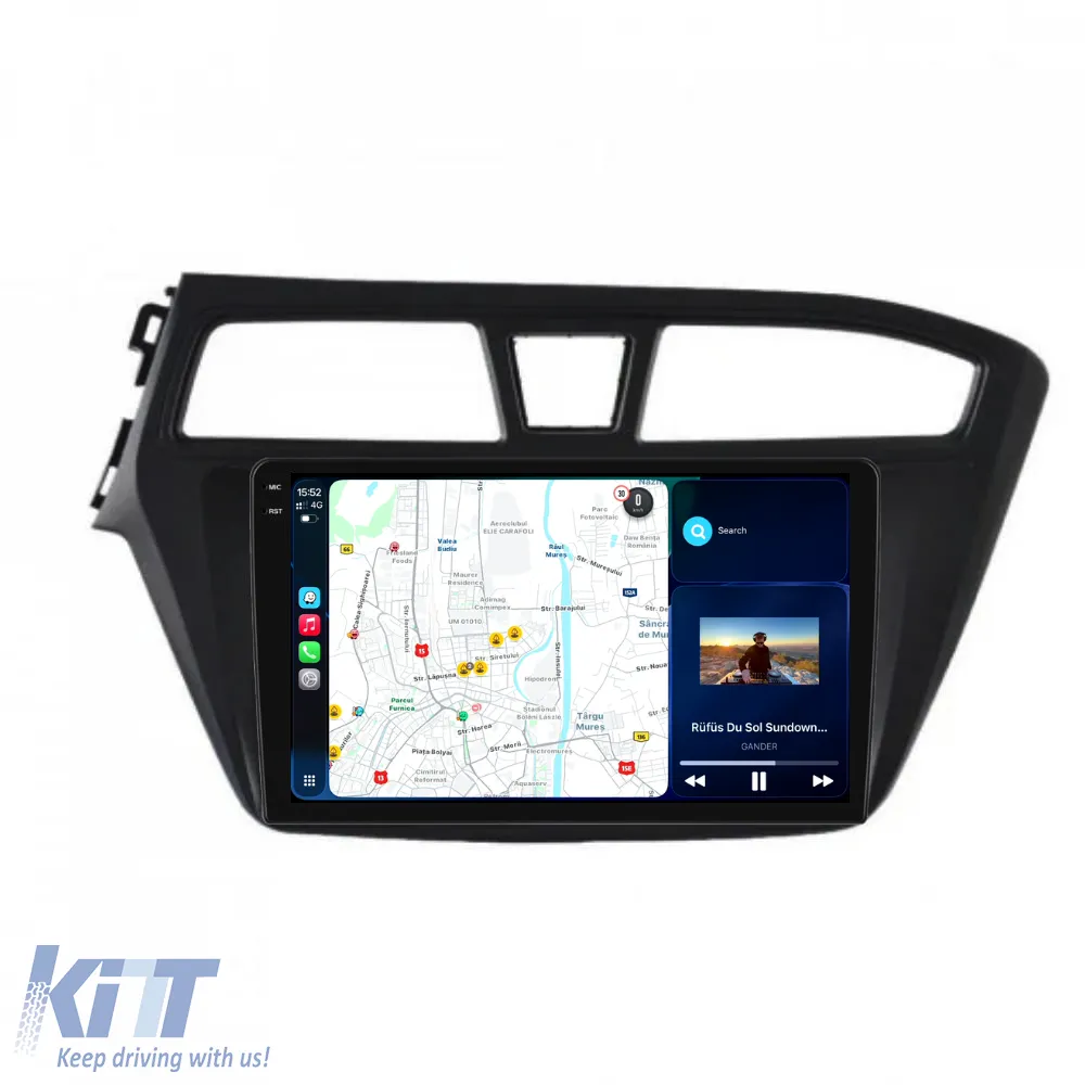 Dedicated Navigation suitable for Hyundai I20 (2014-2020), 2K, 12Gb RAM, 256Gb Storage, Android Auto, Carplay