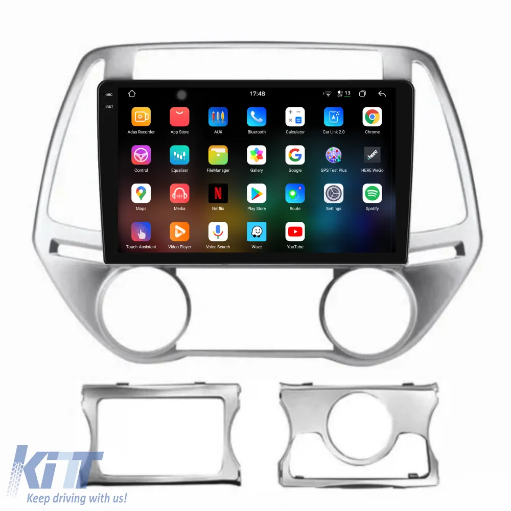 Dedicated Navigation suitable for Hyundai I20 (2011-2014), 2K, 12Gb RAM, 256Gb Storage, Android Auto, Carplay