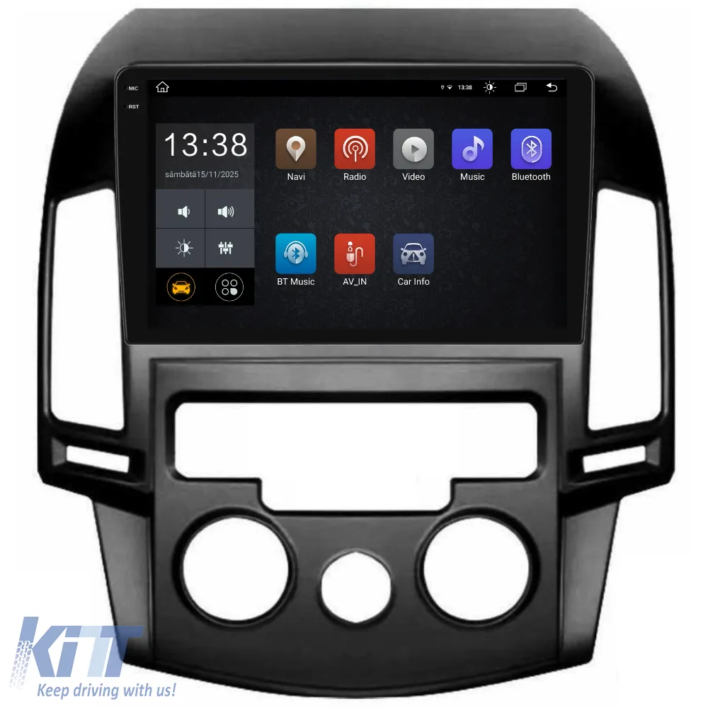 Dedicated Navigation suitable for Hyundai I30 (2007-2012), 2K, 4Gb RAM, 64Gb Storage, Android Auto, Carplay