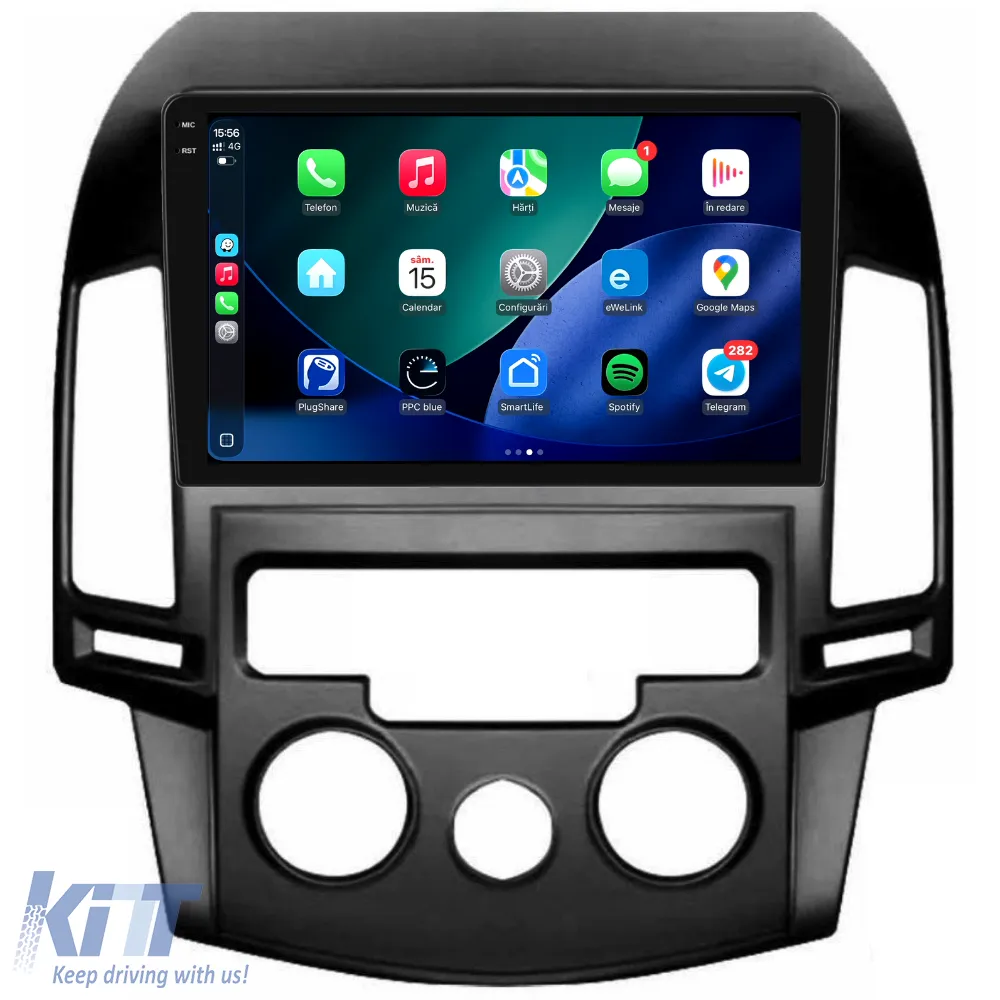 Dedicated Navigation suitable for Hyundai I30 (2007-2012), 2K, 8Gb RAM, 256Gb Storage, Android Auto, Carplay