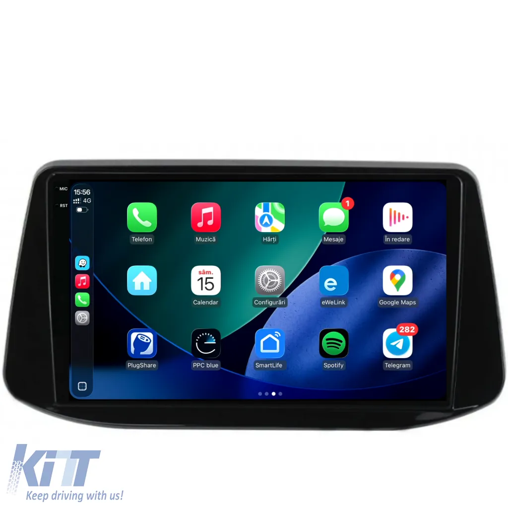 Dedicated Navigation suitable for Hyundai I30 (2017-2024), 2K, 8Gb RAM, 256Gb Storage, Android Auto, Carplay