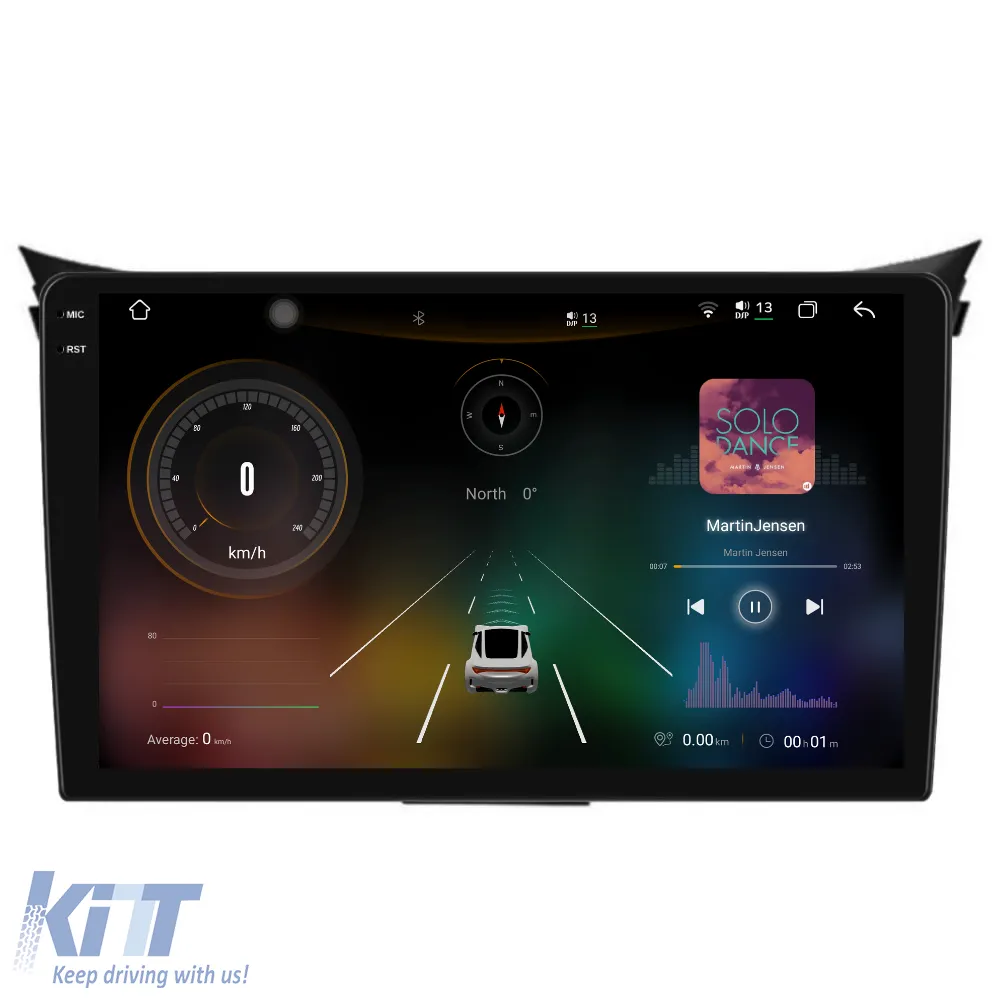 Dedicated Navigation suitable for Hyundai I30 (2007-2012), 2K, 12Gb RAM, 256Gb Storage, Android Auto, Carplay