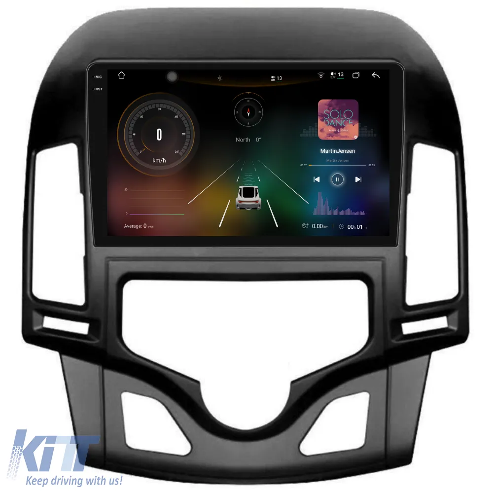 Dedicated Navigation suitable for Hyundai I30 (2007-2012), 2K, 12Gb RAM, 256Gb Storage, Android Auto, Carplay