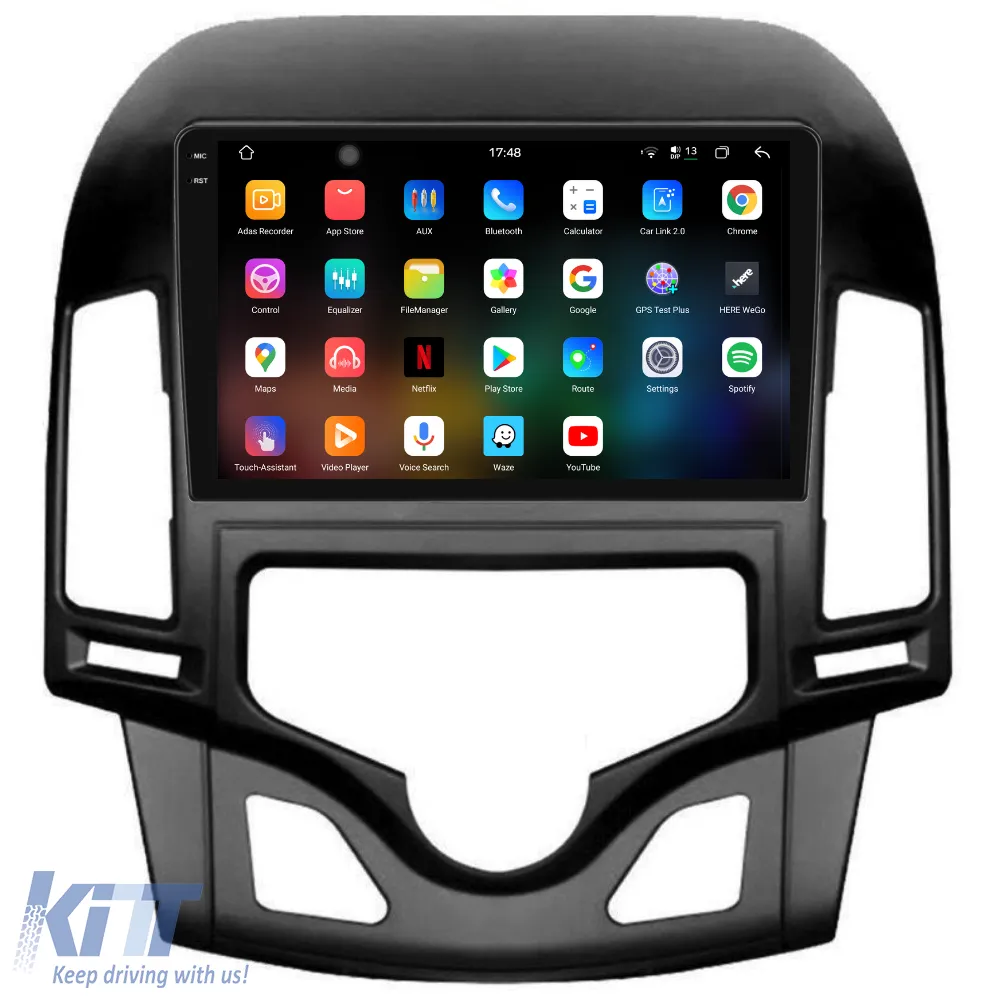 Dedicated Navigation suitable for Hyundai I30 (2007-2012), 2K, 12Gb RAM, 256Gb Storage, Android Auto, Carplay