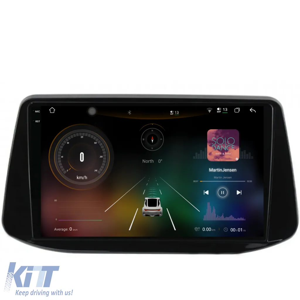 Dedicated Navigation suitable for Hyundai I30 (2017-2024), 2K, 12Gb RAM, 256Gb Storage, Android Auto, Carplay
