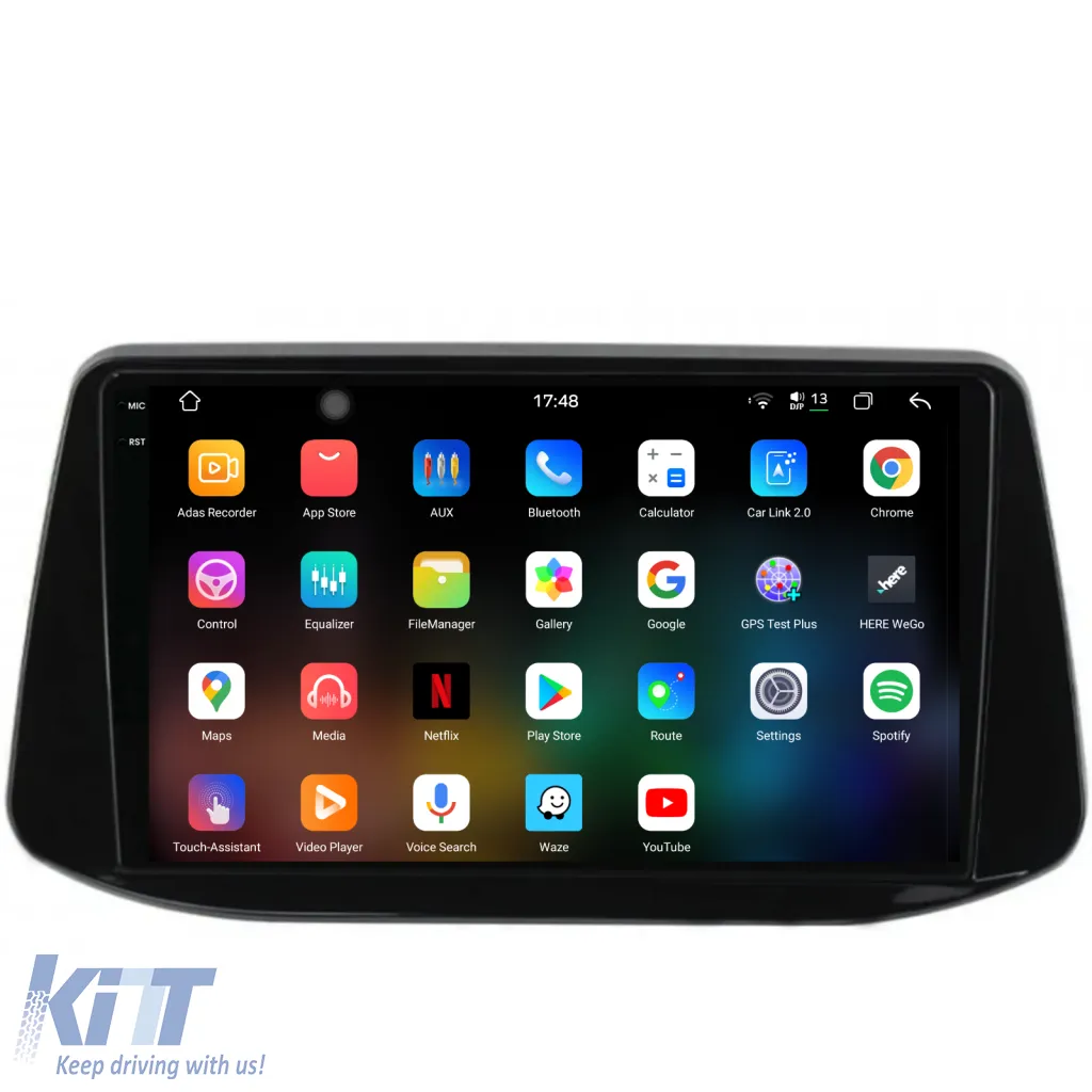Dedicated Navigation suitable for Hyundai I30 (2017-2024), 2K, 12Gb RAM, 256Gb Storage, Android Auto, Carplay