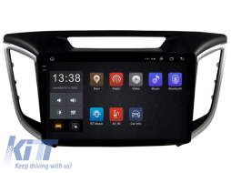 Dedicated Navigation suitable for Hyundai IX25 (2015-2018), 2K, 4Gb RAM, 64Gb Storage, Android Auto, Carplay