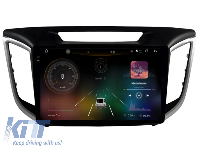 Dedicated Navigation suitable for Hyundai IX25 (2015-2018), 2K, 12Gb RAM, 256Gb Storage, Android Auto, Carplay