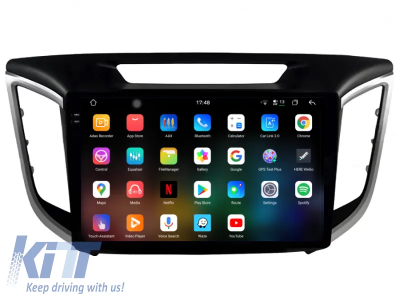 Dedicated Navigation suitable for Hyundai IX25 (2015-2018), 2K, 12Gb RAM, 256Gb Storage, Android Auto, Carplay