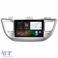 Dedicated Navigation suitable for Hyundai IX35 (2009-2015), 2K, 12Gb RAM, 256Gb Storage, Android Auto, Carplay