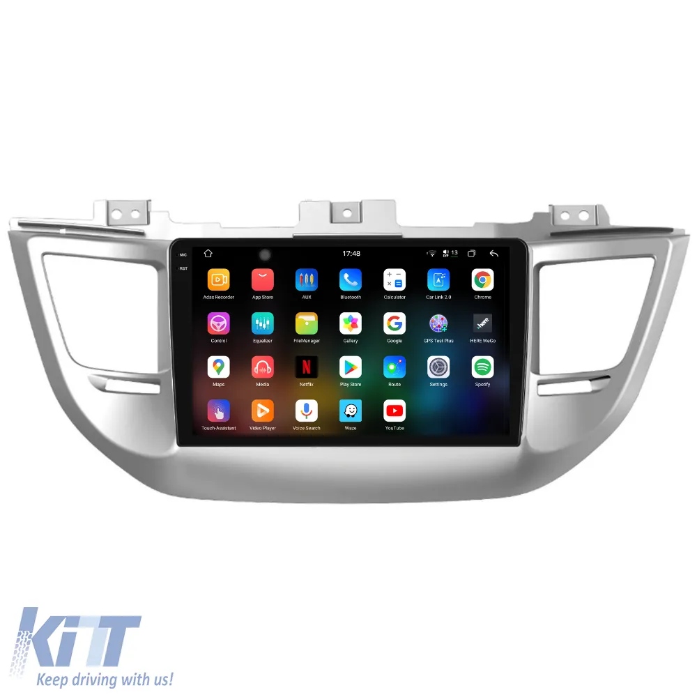 Dedicated Navigation suitable for Hyundai IX35 (2009-2015), 2K, 12Gb RAM, 256Gb Storage, Android Auto, Carplay